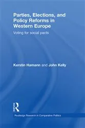 Book cover of Parties, Elections, and Policy Reforms in Western Europe by Kerstin Hamann