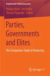 Book cover of Parties, Governments and Elites by Philipp Harfst