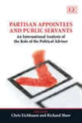 Book cover of Partisan Appointees and Public Servants by Chris Eichbaum