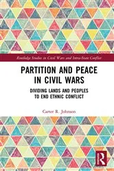 Book cover of Partition and Peace in Civil Wars by Carter R. Johnson