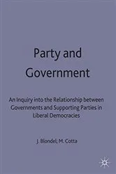 Book cover of Party and Government by Unknown
