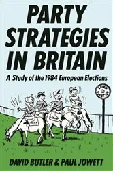 Book cover of Party Strategies in Britain by David Butler