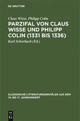 Book cover of Parzifal von Claus Wisse und Philipp Colin (1331 bis 1336) by Claus Wisse