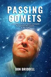 Book cover of Passing Comets by Don Briddell