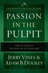 Book cover of Passion in the Pulpit by Jerry Vines