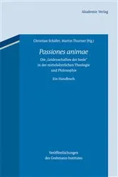Book cover of Passiones animae (2nd ed.) by Christian Schäfer
