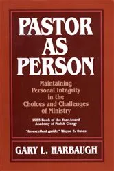 Book cover of Pastor as Person by Unknown