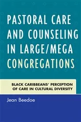 Book cover of Pastoral Care and Counseling in Large/Mega Congregations by Jean Beedoe