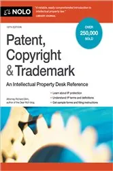 Book cover of Patent, Copyright & Trademark (18th ed.) by Richard Stim