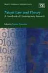 Book cover of Patent Law and Theory by Toshiko Takenaka