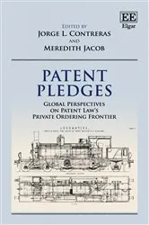 Book cover of Patent Pledges by Jorge L. Contreras