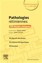 Book cover of Pathologies rétiniennes : 100 études cliniques by Maher Saleh