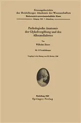 Book cover of Pathologische Anatomie der Glykolvergiftung und des Alloxandiabetes by W. Doerr
