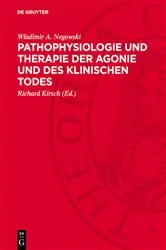 Book cover of Pathophysiologie und Therapie der Agonie und des klinischen Todes by Unknown