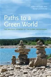 Book cover of Paths to a Green World, second edition by Jennifer Clapp