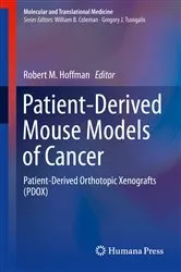 Book cover of Patient-Derived Mouse Models of Cancer by Robert M. Hoffman