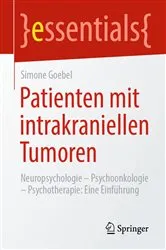 Book cover of Patienten mit intrakraniellen Tumoren by Simone Goebel