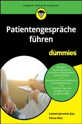 Book cover of Patientengespräche führen für Dummies by Levent-Jeremie Kan