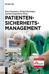 Book cover of Patientensicherheitsmanagement by Peter Gausmann