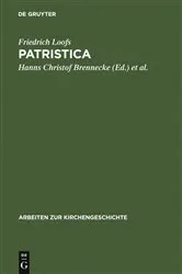 Book cover of Patristica by Friedrich Loofs