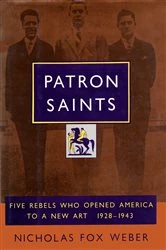 Book cover of Patron Saints by Nicholas Fox Weber
