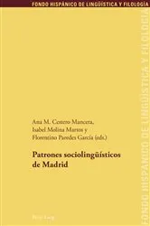 Book cover of Patrones sociolingueísticos de Madrid by Juan Pedro Sanchez Méndez