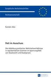 Book cover of Patt im Ausschuss by Karsten Alex