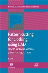 Book cover of Pattern Cutting for Clothing Using CAD by M Stott