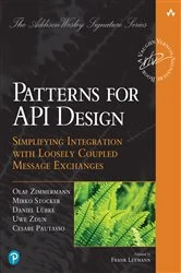 Book cover of Patterns for API Design by Olaf Zimmermann
