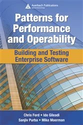 Book cover of Patterns for Performance and Operability by Chris Ford