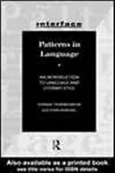 Book cover of Patterns in Language by Shan Wareing