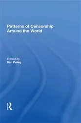 Book cover of Patterns Of Censorship Around The World by Ilan Peleg