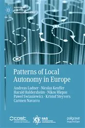 Book cover of Patterns of Local Autonomy in Europe by Andreas Ladner