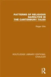 Book cover of Patterns of Religious Narrative in the Canterbury Tales by Roger Ellis