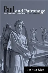 Book cover of Paul and Patronage by Joshua Rice