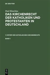 Book cover of Paul Hinschius: System des katholischen Kirchenrechts. Band 1 by Paul Hinschius