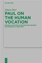 Book cover of Paul on the Human Vocation by Simon Dürr