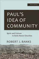Book cover of Paul's Idea of Community (3rd ed.) by Unknown