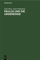 Book cover of Paulus und die Urgemeinde by Lyder Brun