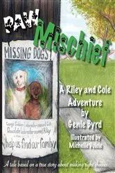 Book cover of Paw Mischief by Genie Byrd