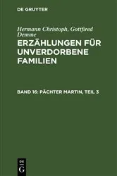 Book cover of Pächter Martin, Teil 3 by Hermann Christoph Gottfried Demme