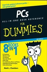 Book cover of PCs All-in-One Desk Reference For Dummies (4th ed.) by Mark L. Chambers