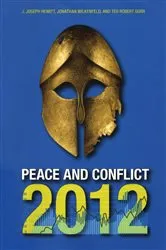 Book cover of Peace and Conflict 2012 by J.Joseph Hewitt