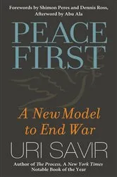 Book cover of Peace First by Uri Savir