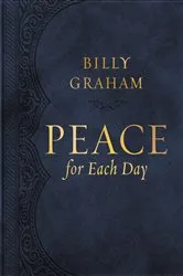 Book cover of Peace for Each Day by Billy Graham