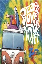 Book cover of Peace, Love & Wi-Fi by Jim Borgman