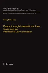 Book cover of Peace through International Law by Unknown