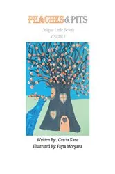 Book cover of Peaches & Pits by Cascia Kane