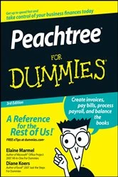 Book cover of Peachtree For Dummies (3rd ed.) by Elaine Marmel