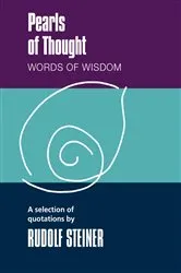 Book cover of Pearls of Thought by Rudolf Steiner